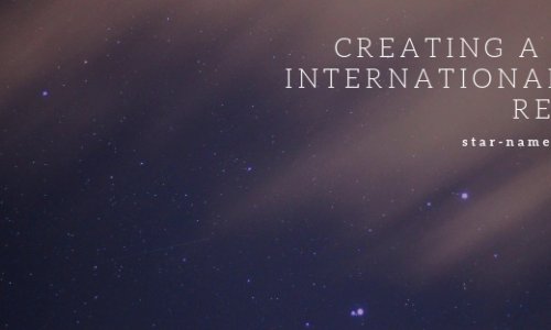 Creating a truly International Star Registry