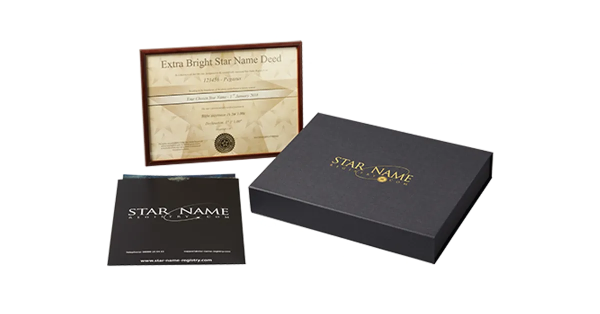 The Name A Star gift