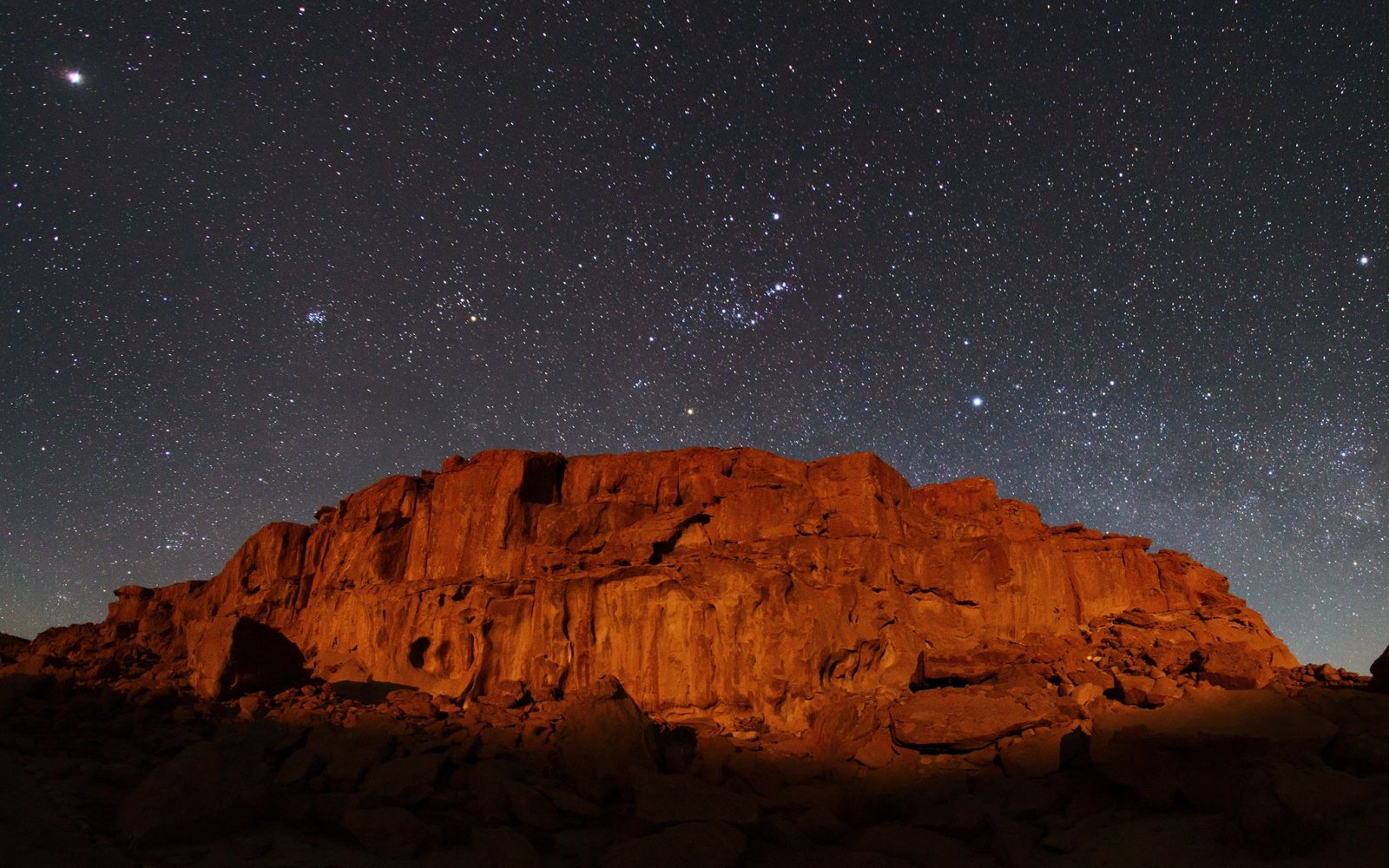 desert stargazing