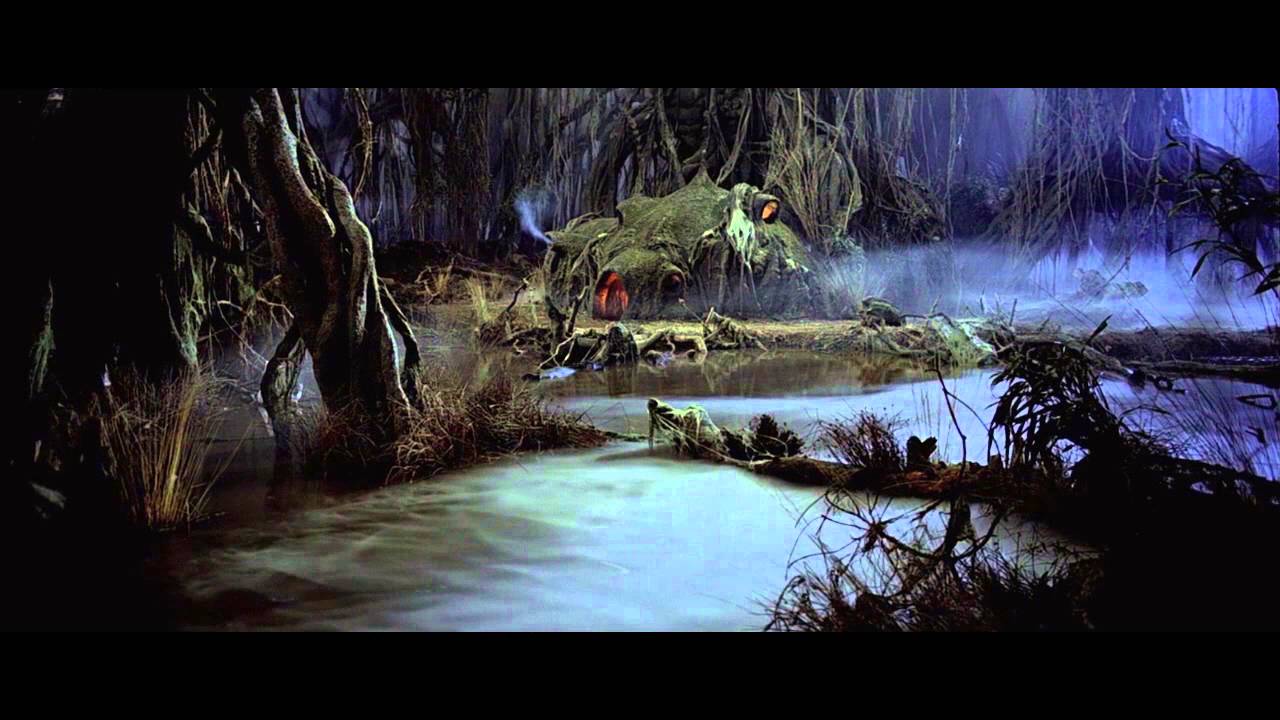 Dagobah is a mysterious, mist-shrouded world covered mostly in swamps. 