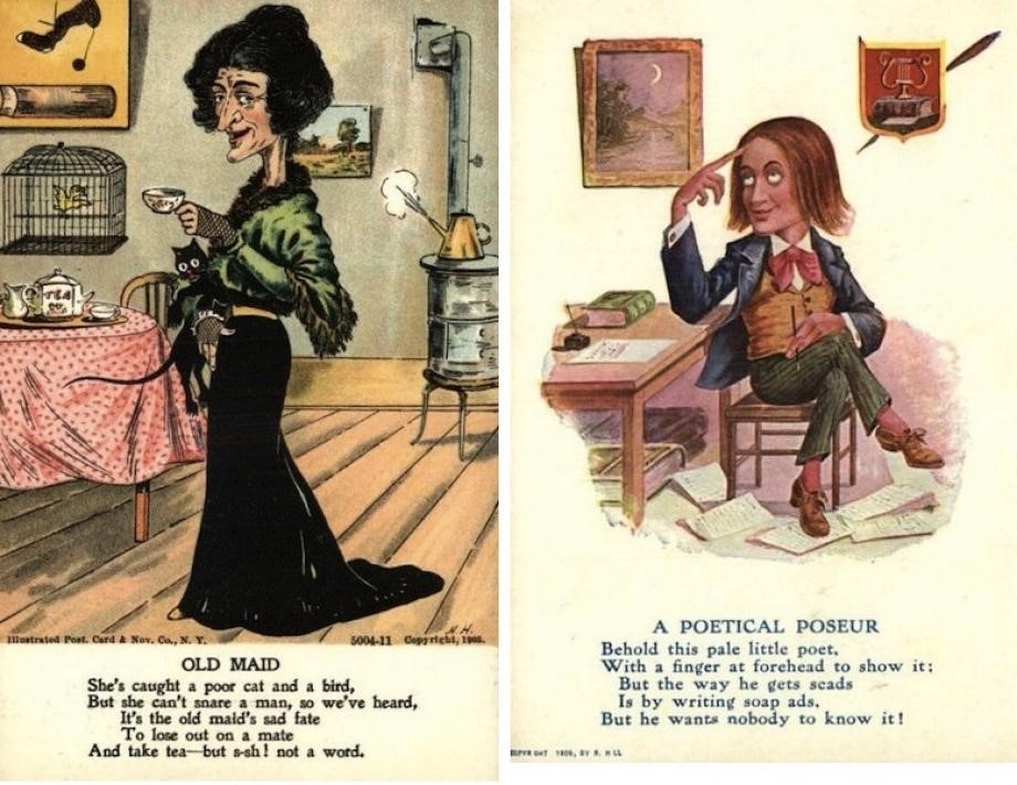 Be My Valentine: Victorian Comic Valentines