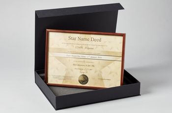 Star name registry standard star gift set