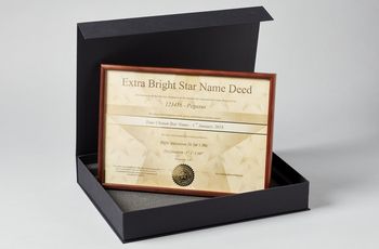 Star name registry extra bright star gift set