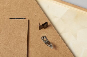Star name registry wooden frame clip