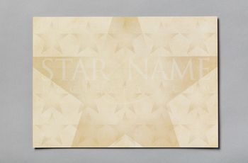 Star name registry certificate reverse