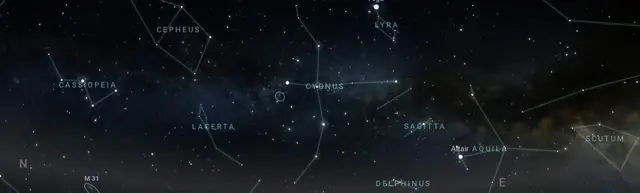Cygnus constellation