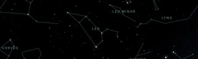 Leo constellation
