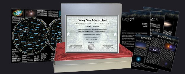 Binary Star Gift Set Package